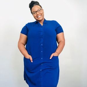 Navy Blue Ava & Viv Dress. *WORN ONCE*